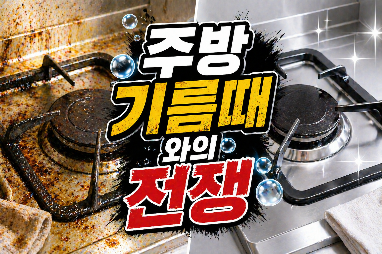 주방기름때 없애기
