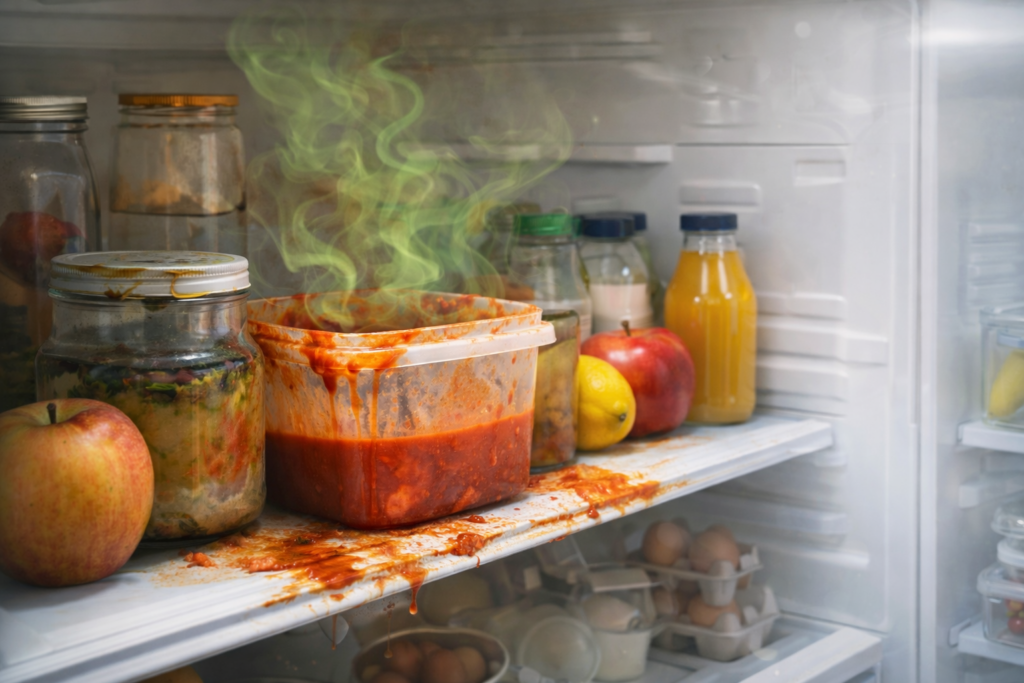 냉장고 김치냄새