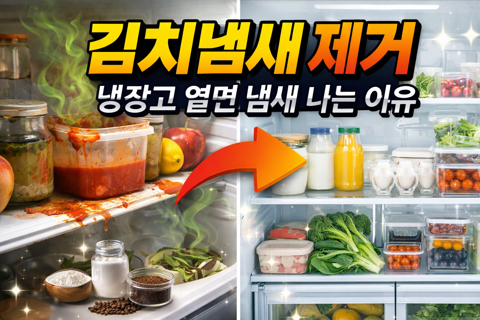 김치냄새제거