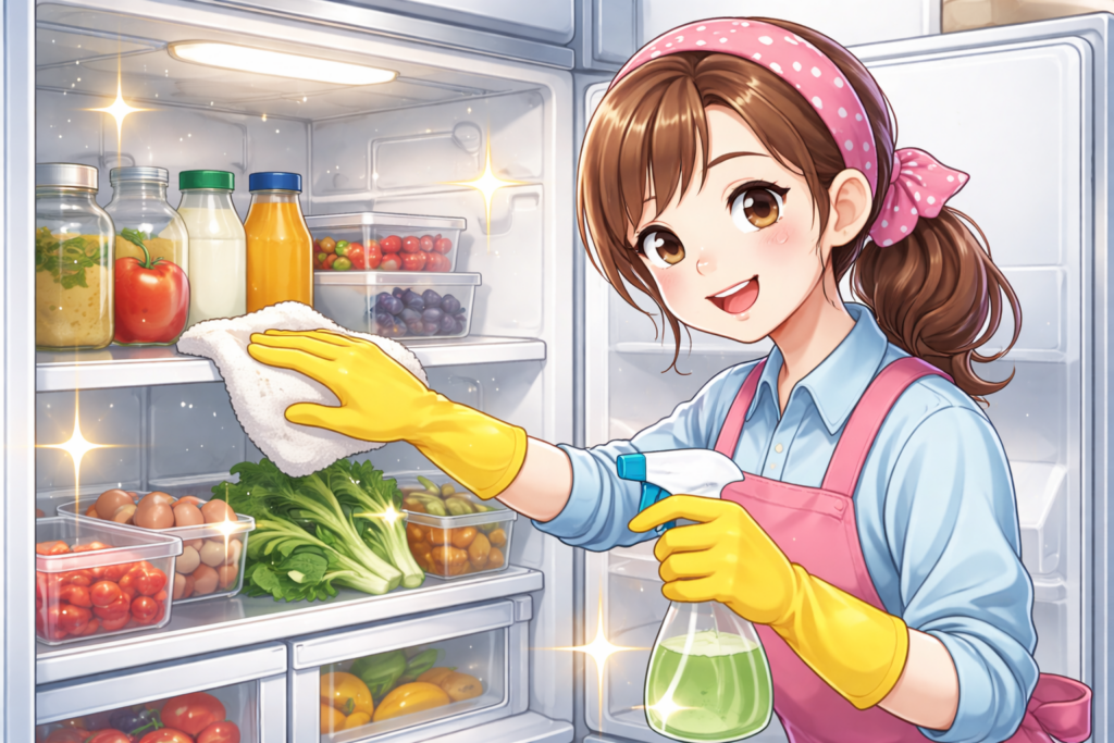 냉장고에서 김치 냄새 없애기