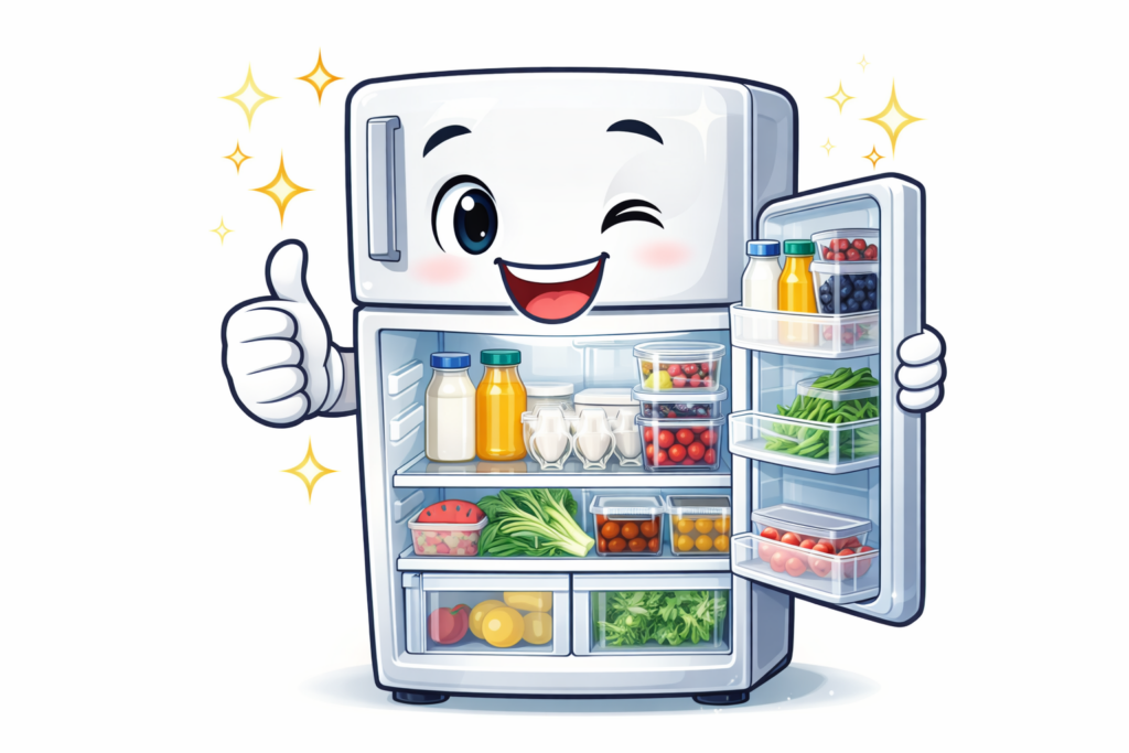 김치냄내안나는 냉장고