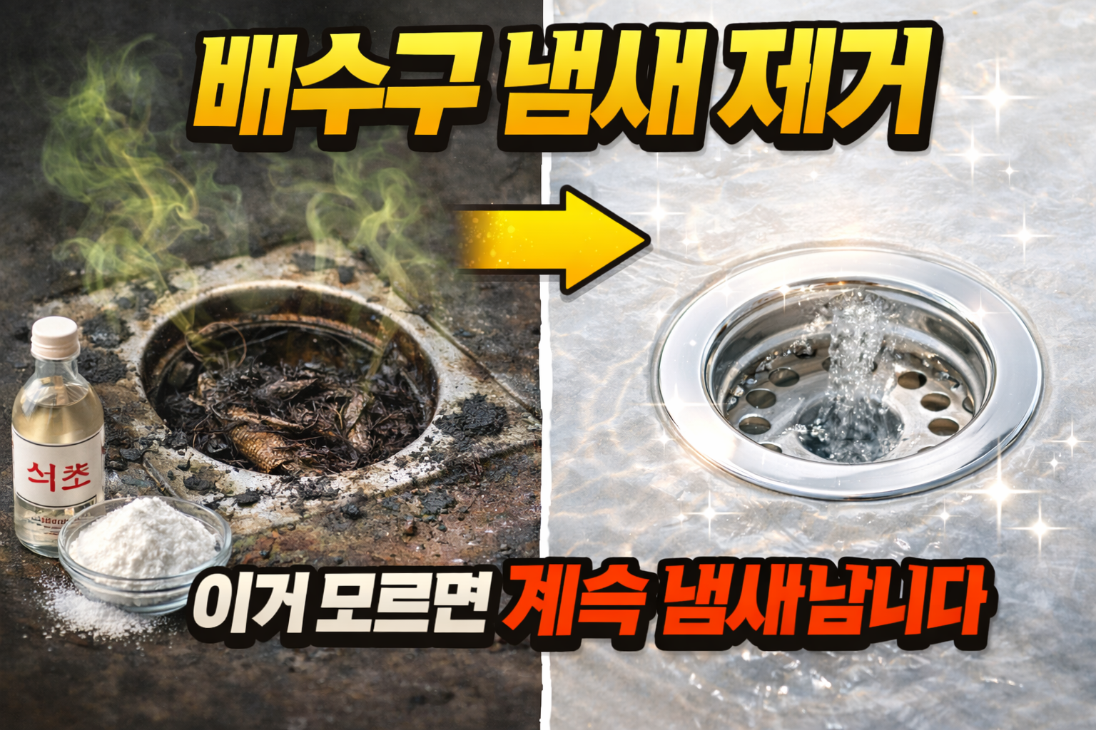 배수구냄새제거