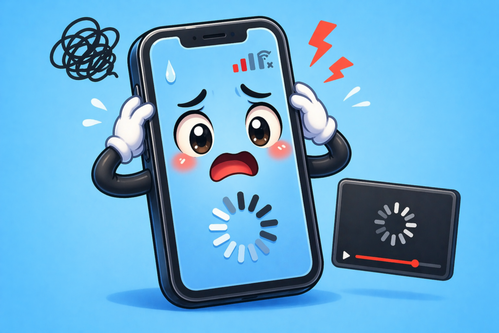 핸드폰 데이터 느릴때 해결방법