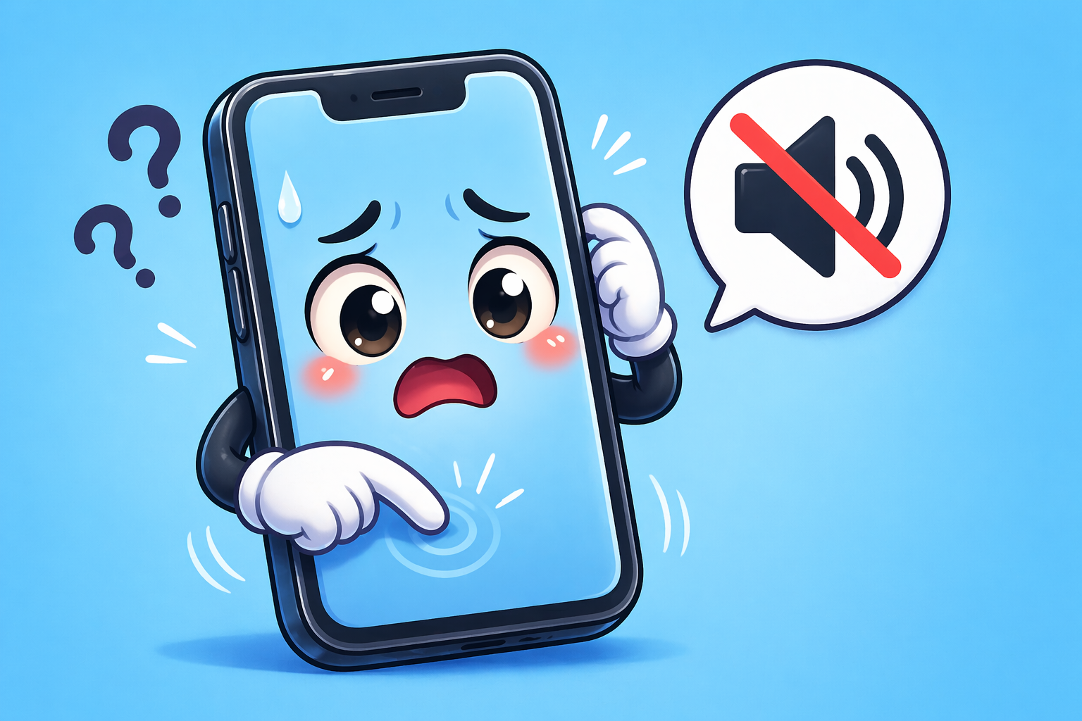 핸드폰 소리안날때 해결방법