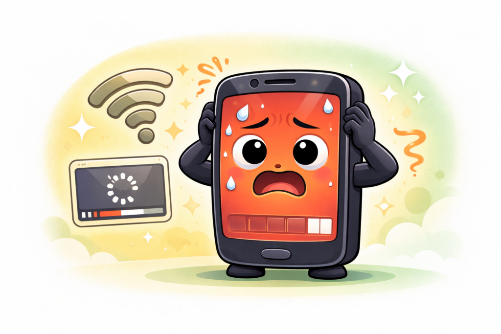 핸드폰 와이파이가 느린이유