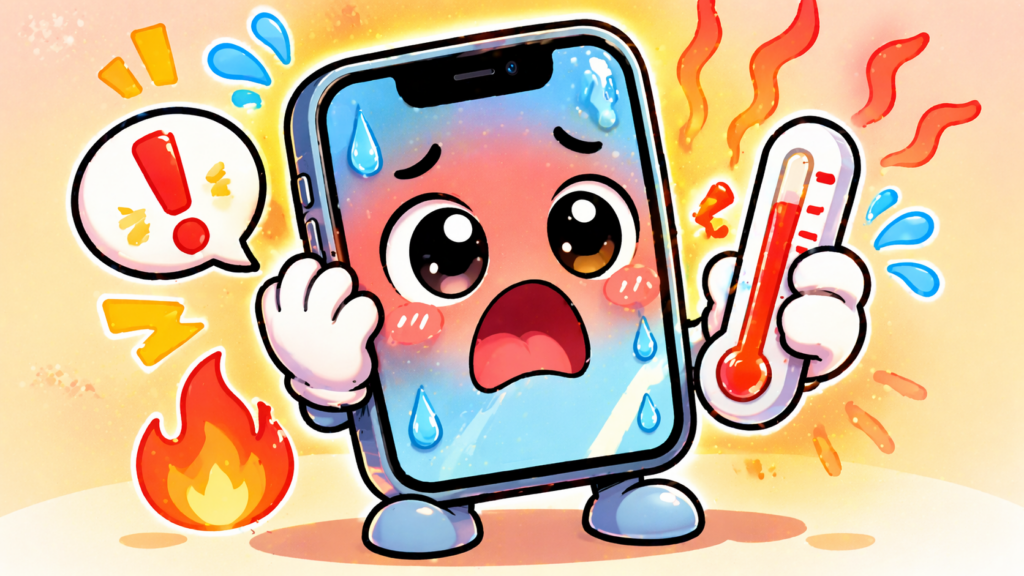 핸드폰발열 심해지는 이유
