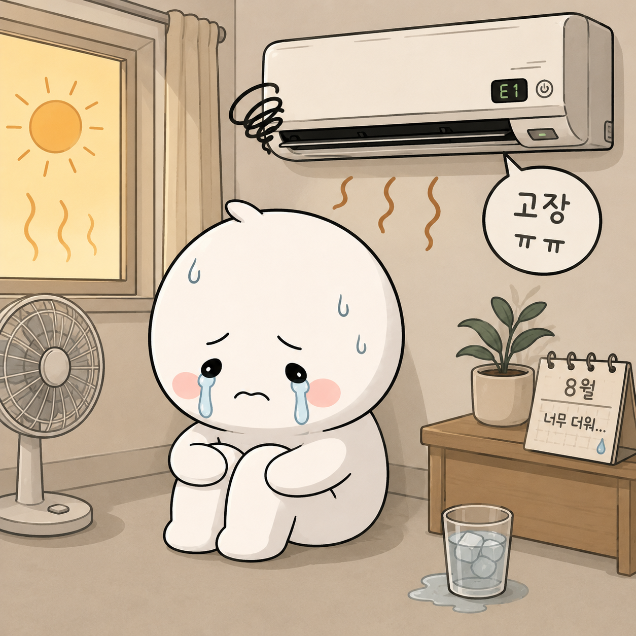 에어컨 고장