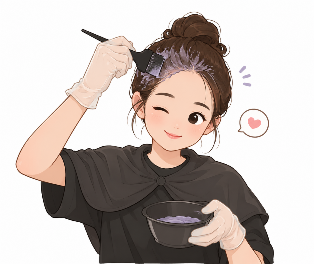 염색약 얼룩 지우기