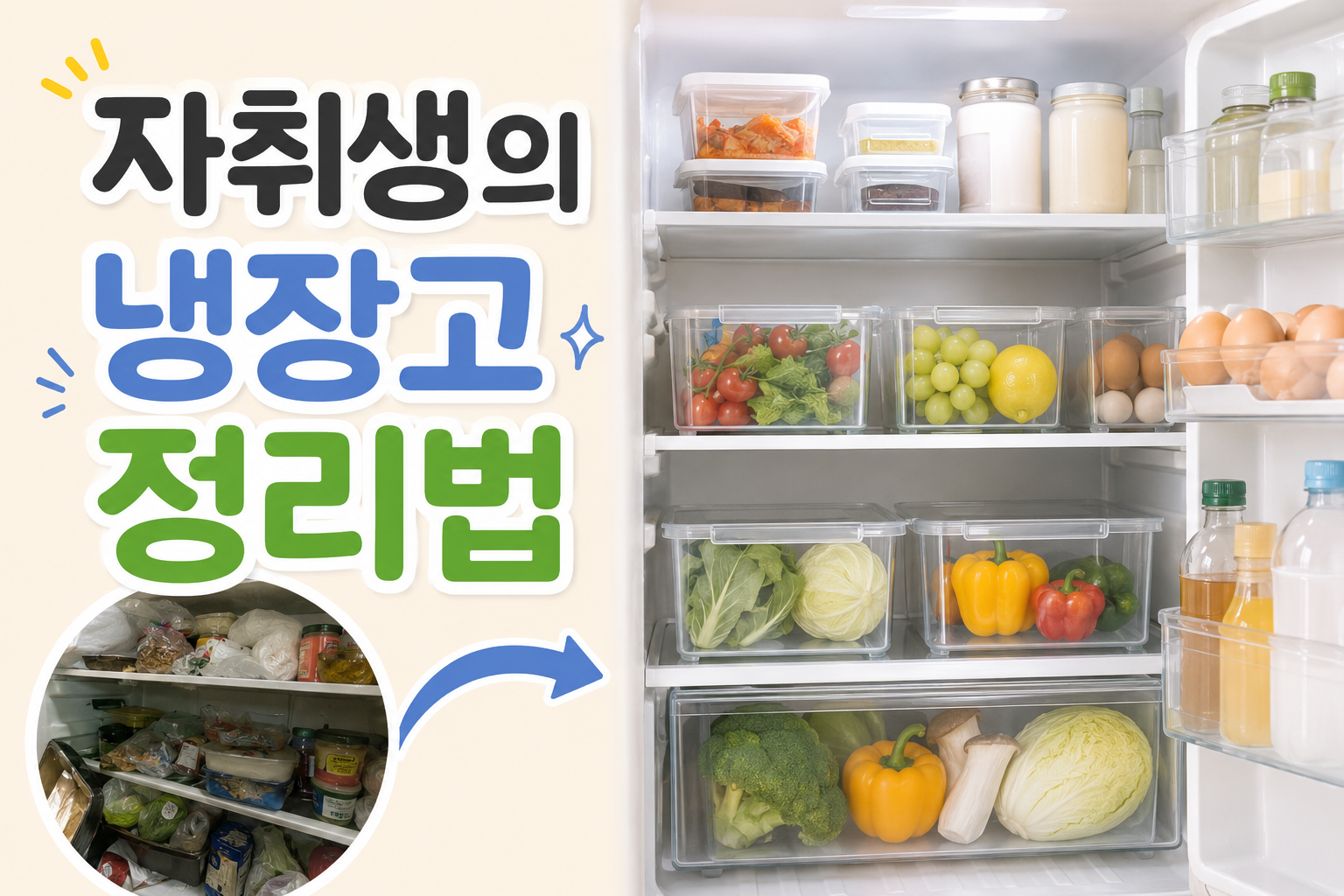 냉장고정리