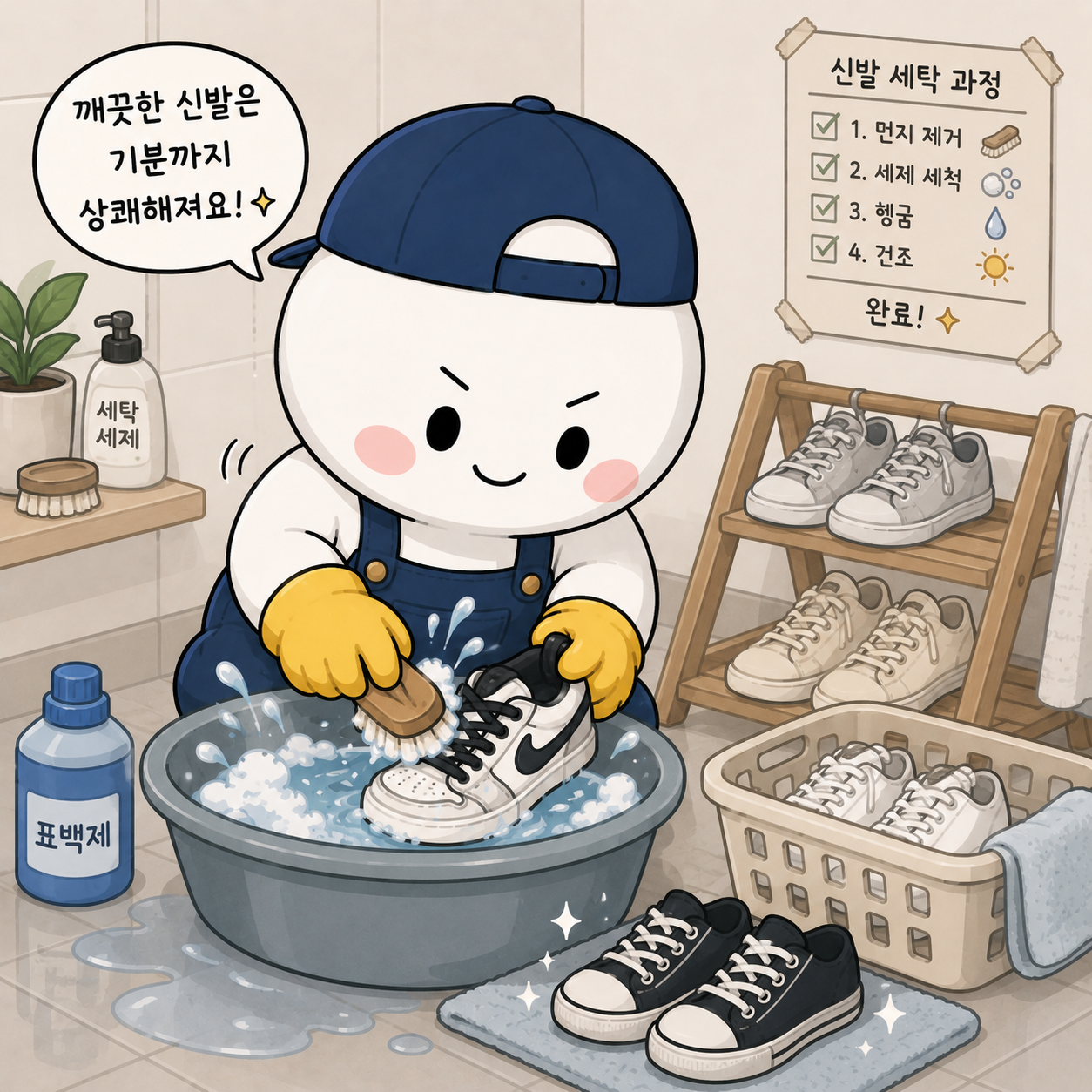 신발세탁방법